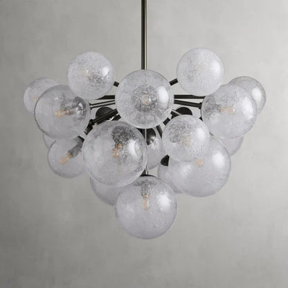 Mandoza Round Chandelier-Nobipets