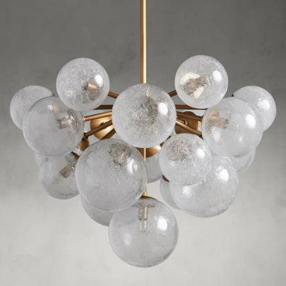 Mandoza Round Chandelier-Nobipets