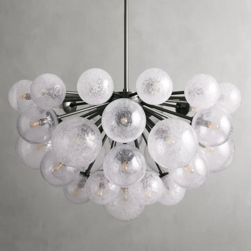 Mandoza Round Chandelier-Nobipets