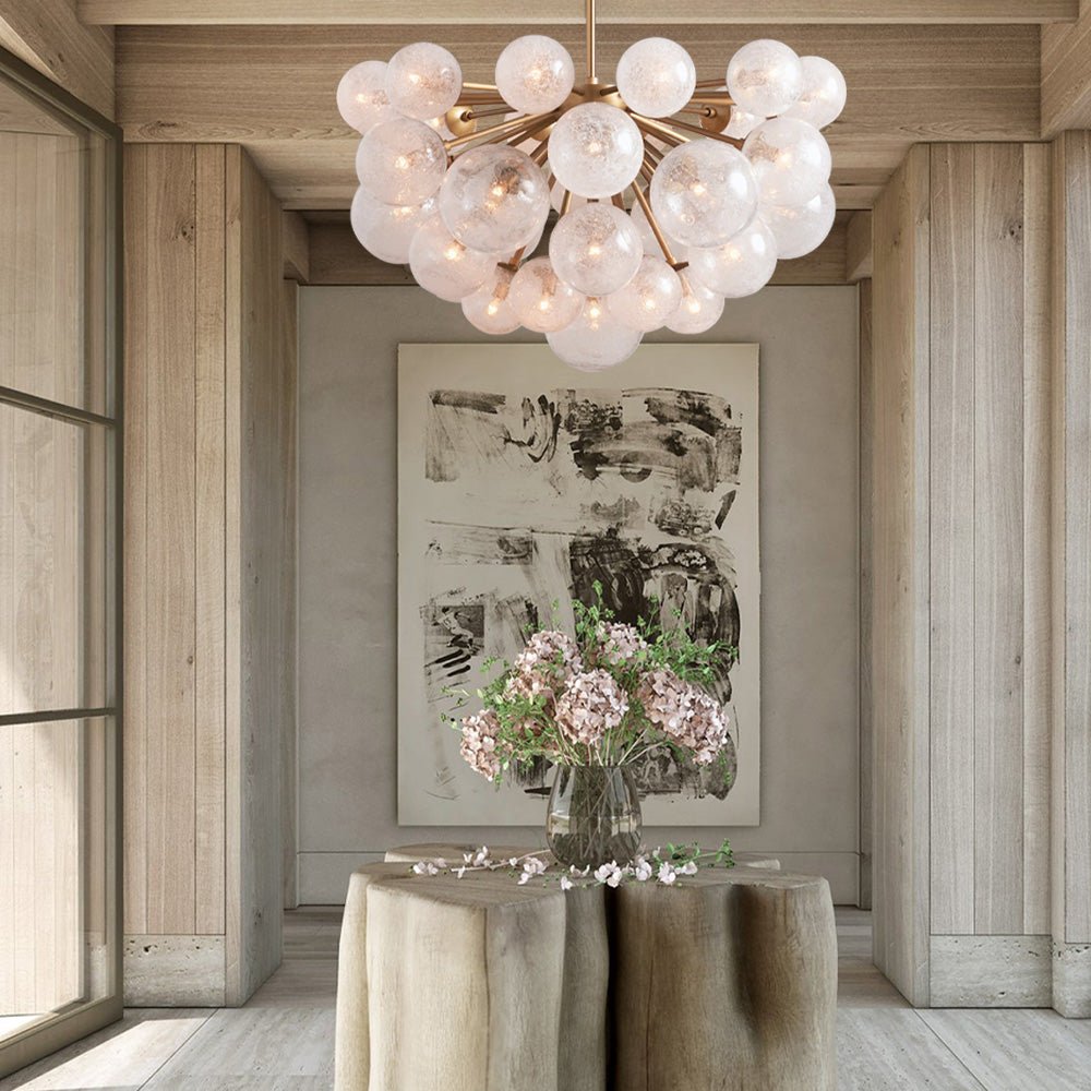 Mandoza Round Chandelier-Nobipets