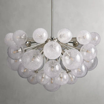 Mandoza Round Chandelier-Nobipets