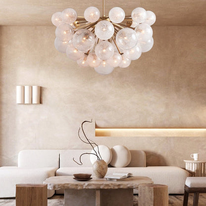 Mandoza Round Chandelier-Nobipets
