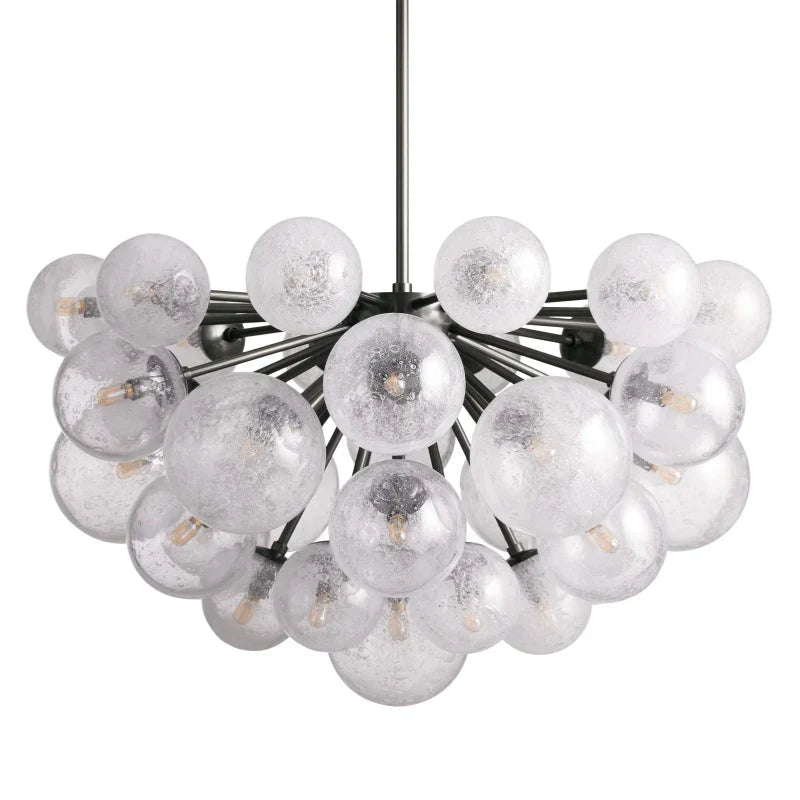 Mandoza Round Chandelier-Nobipets