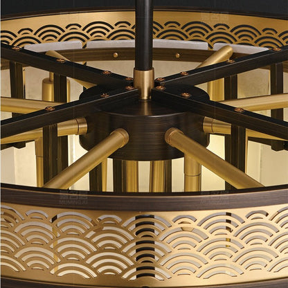 Marble Lorry Multi-layer Classic Chandelier-Nobipets
