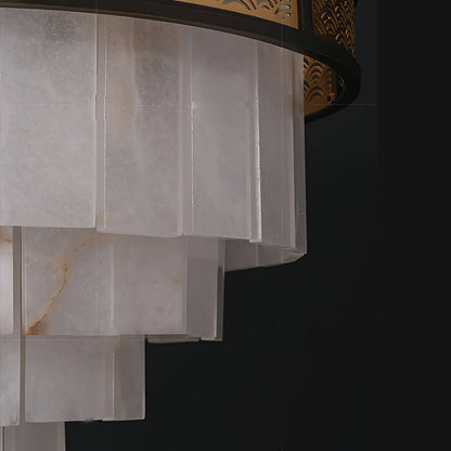 Marble Lorry Multi-layer Classic Chandelier-Nobipets