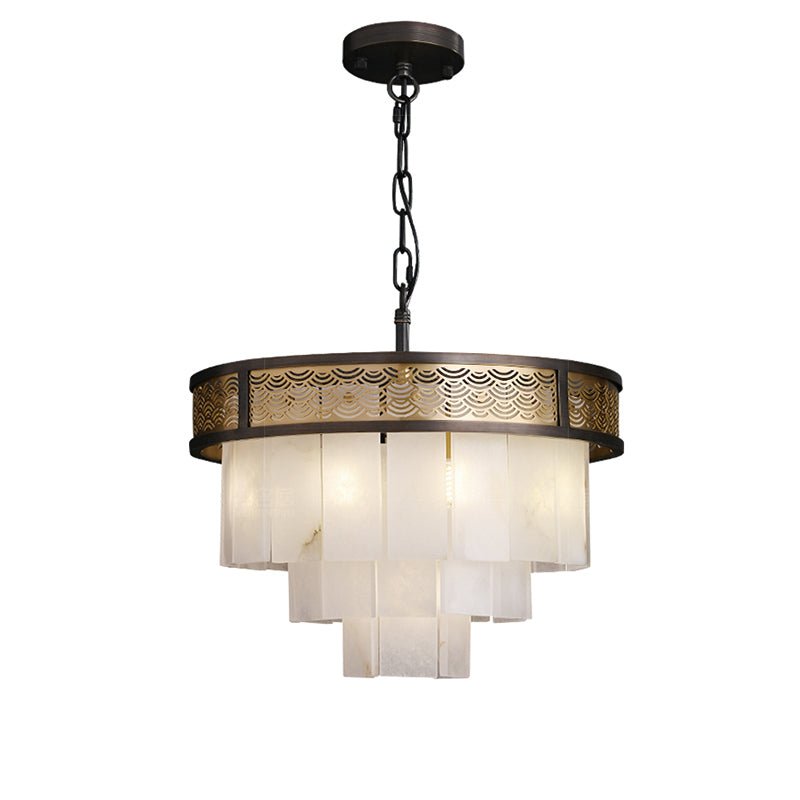 Marble Lorry Multi-layer Classic Chandelier-Nobipets