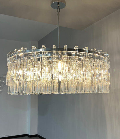 Marigan K9 Crystal Round Chandelier 48"-Nobipets