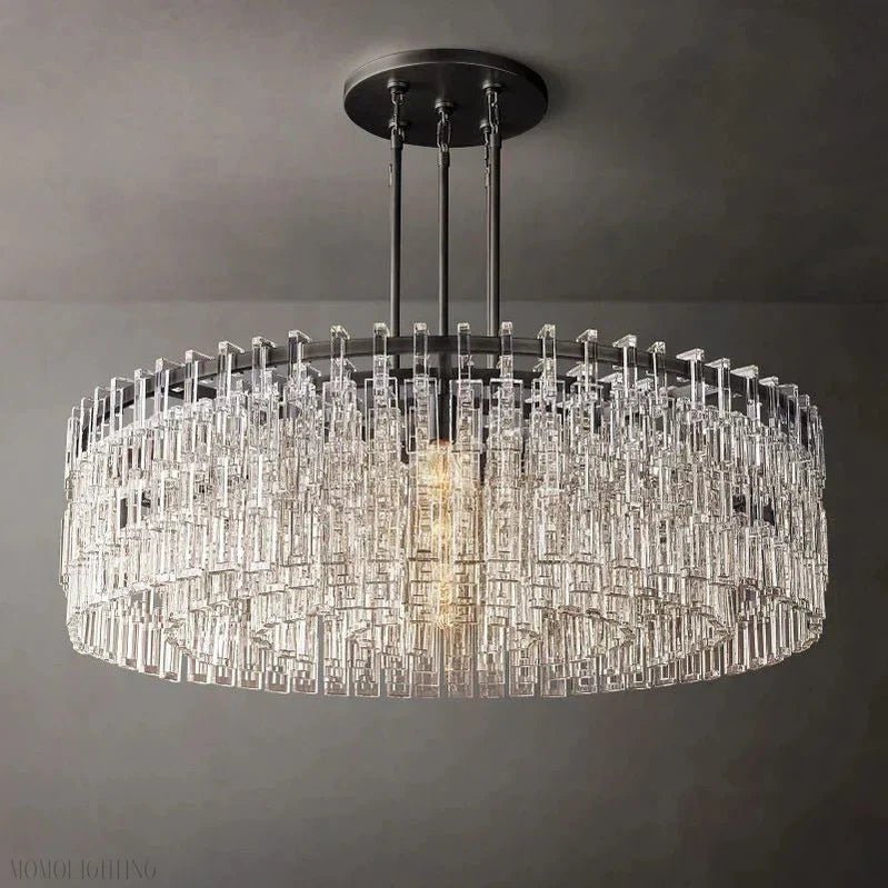 Marigan K9 Crystal Round Chandelier 48"-Nobipets