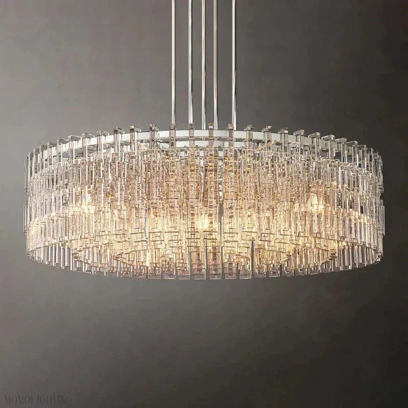 Marigan K9 Crystal Round Chandelier 48"-Nobipets