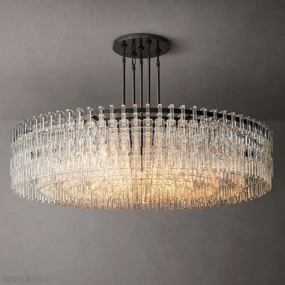 Marigan K9 Crystal Round Chandelier 60"-Nobipets