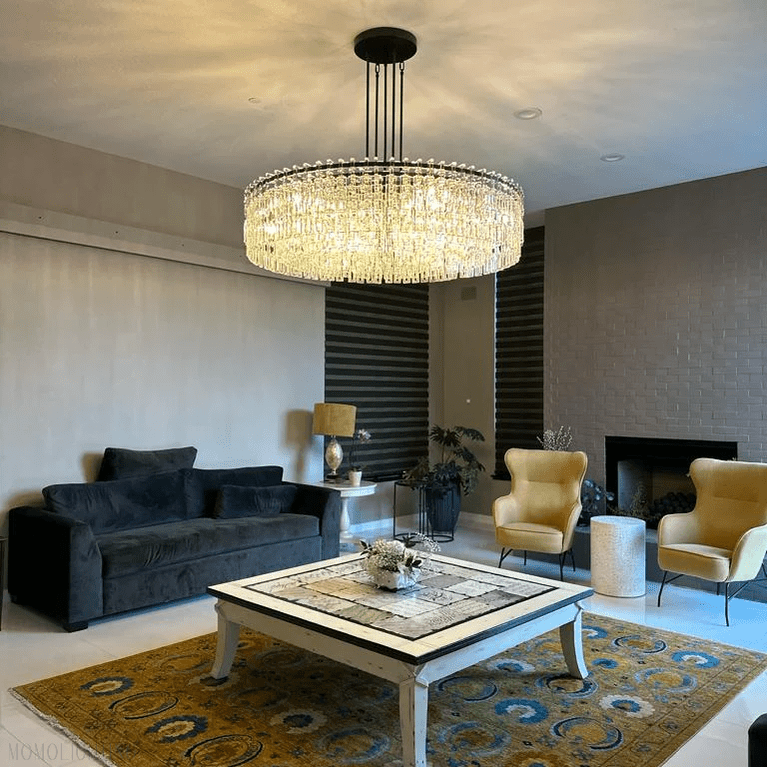 Marigan K9 Crystal Round Chandelier 60"-Nobipets