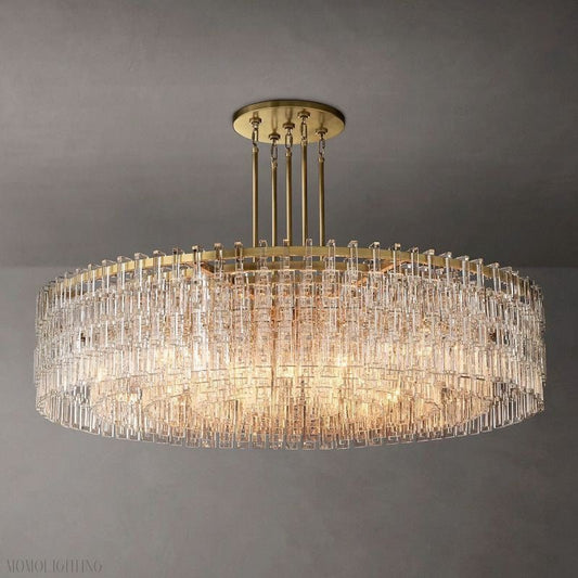 Marigan K9 Crystal Round Chandelier 60"-Nobipets