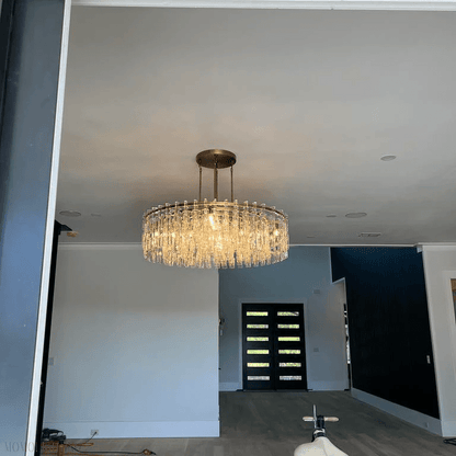 Marigan K9 Crystal Round Chandelier 60"-Nobipets