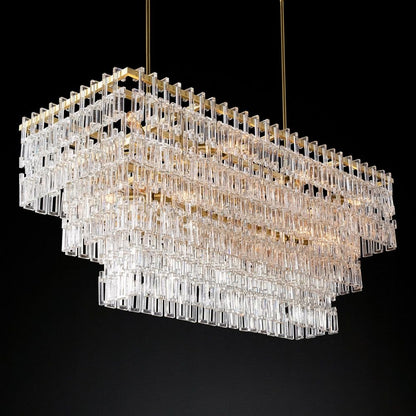 Marigan Rectangle Chandelier-Nobipets