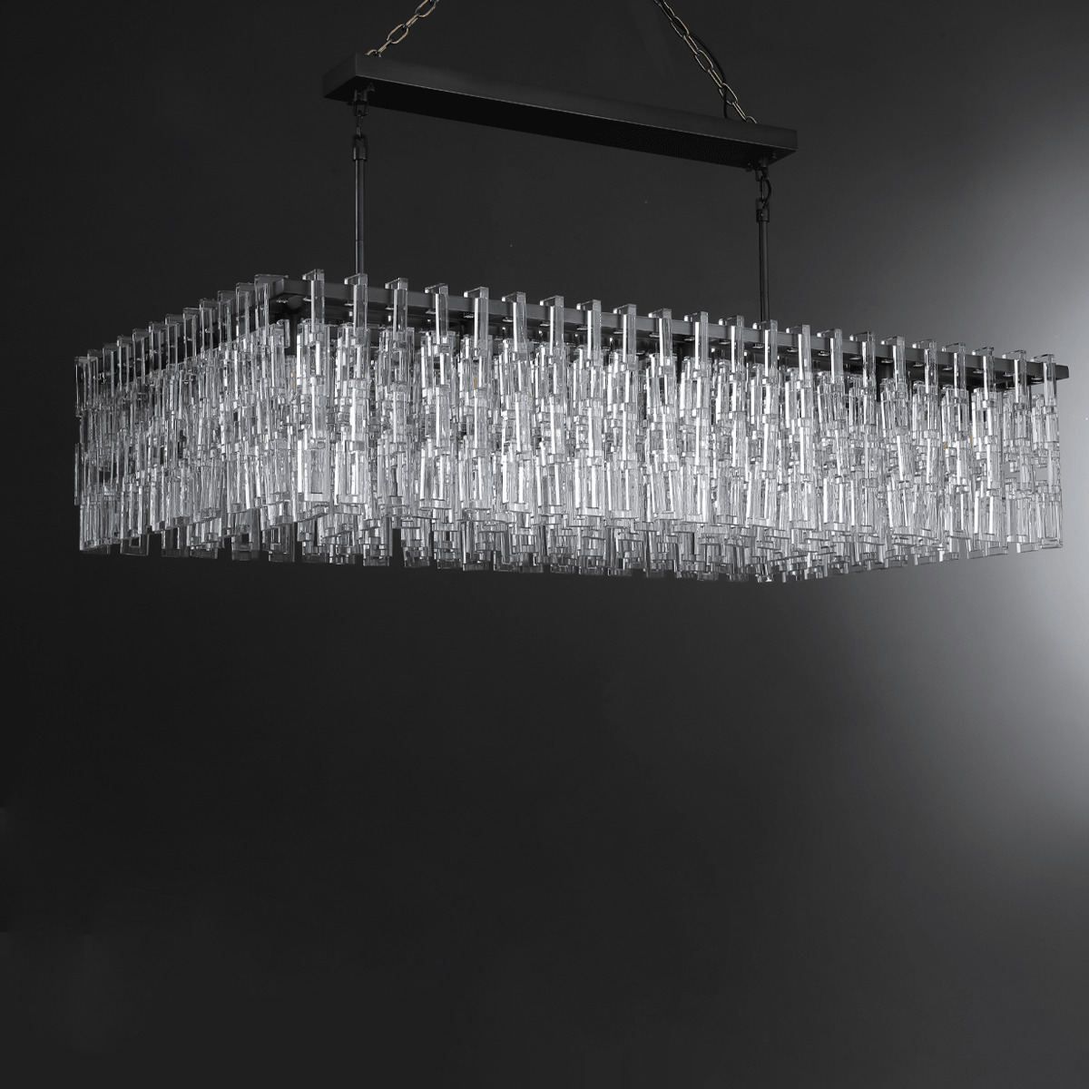 Marigan Rectangle Chandelier-Nobipets
