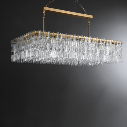 Marigan Rectangle Chandelier-Nobipets
