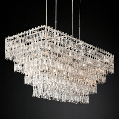 Marigan Rectangle Chandelier-Nobipets