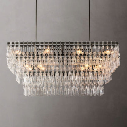 Marigan Rectangle Chandelier-Nobipets