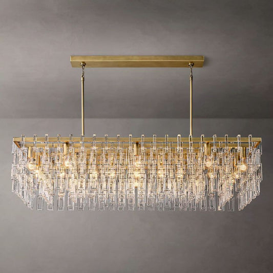 Marigan Rectangle Chandelier-Nobipets