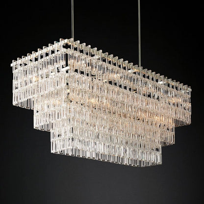 Marigan Rectangle Chandelier-Nobipets