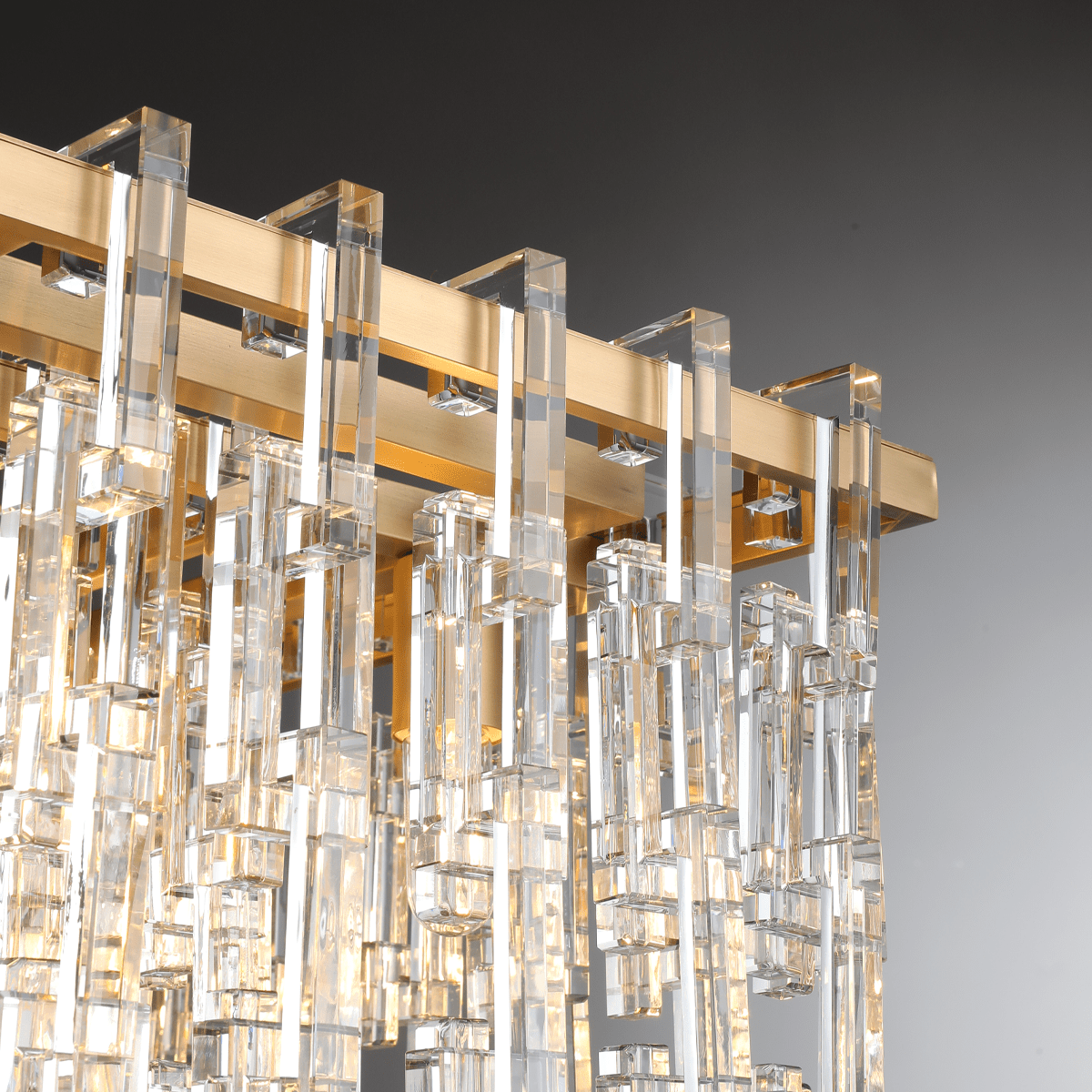 Marigan Rectangle Chandelier-Nobipets