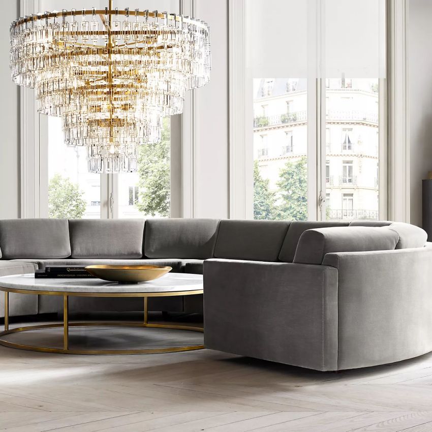 Marigan Round Chandelier-Nobipets