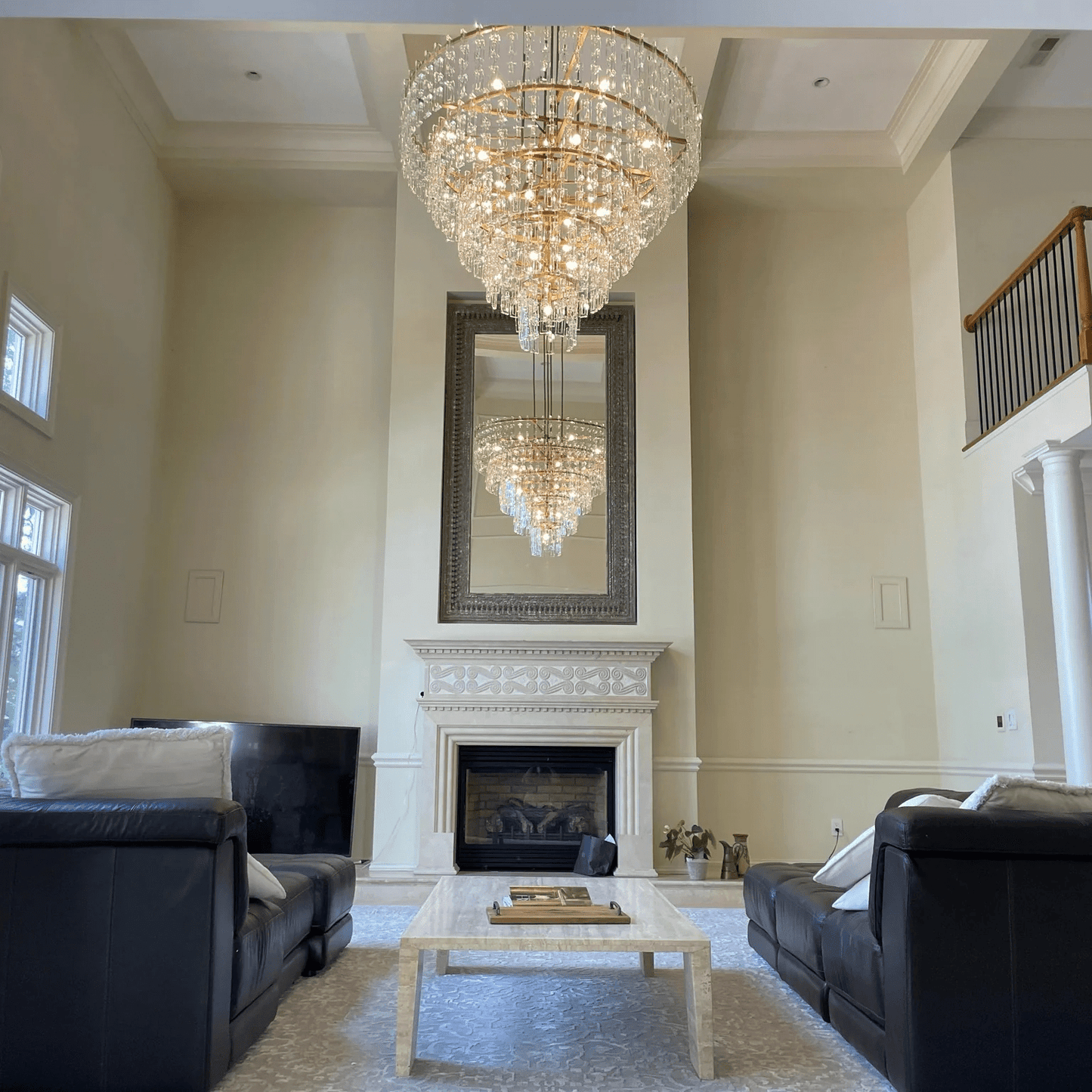 Marigan Round Chandelier-Nobipets