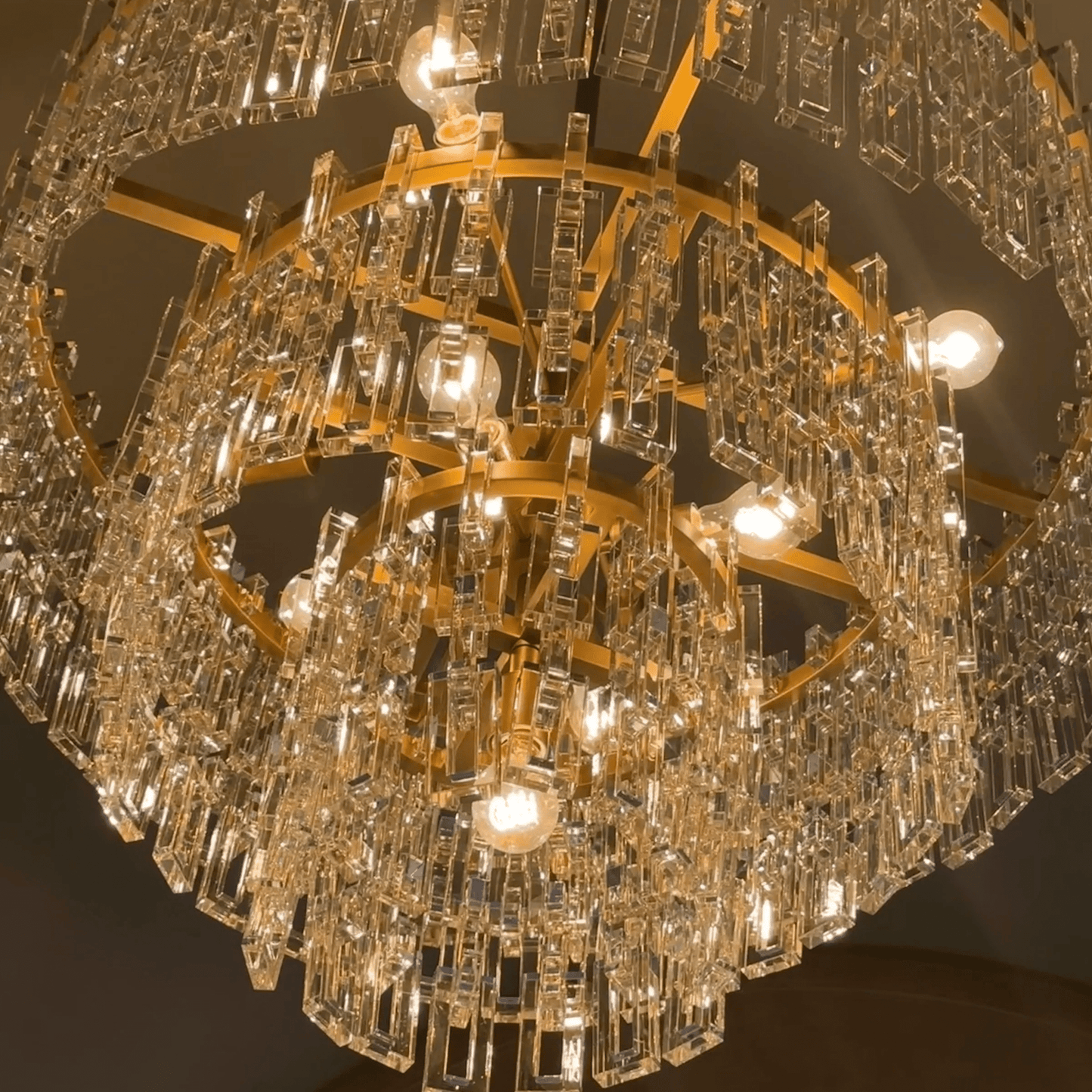 Marigan Round Chandelier-Nobipets