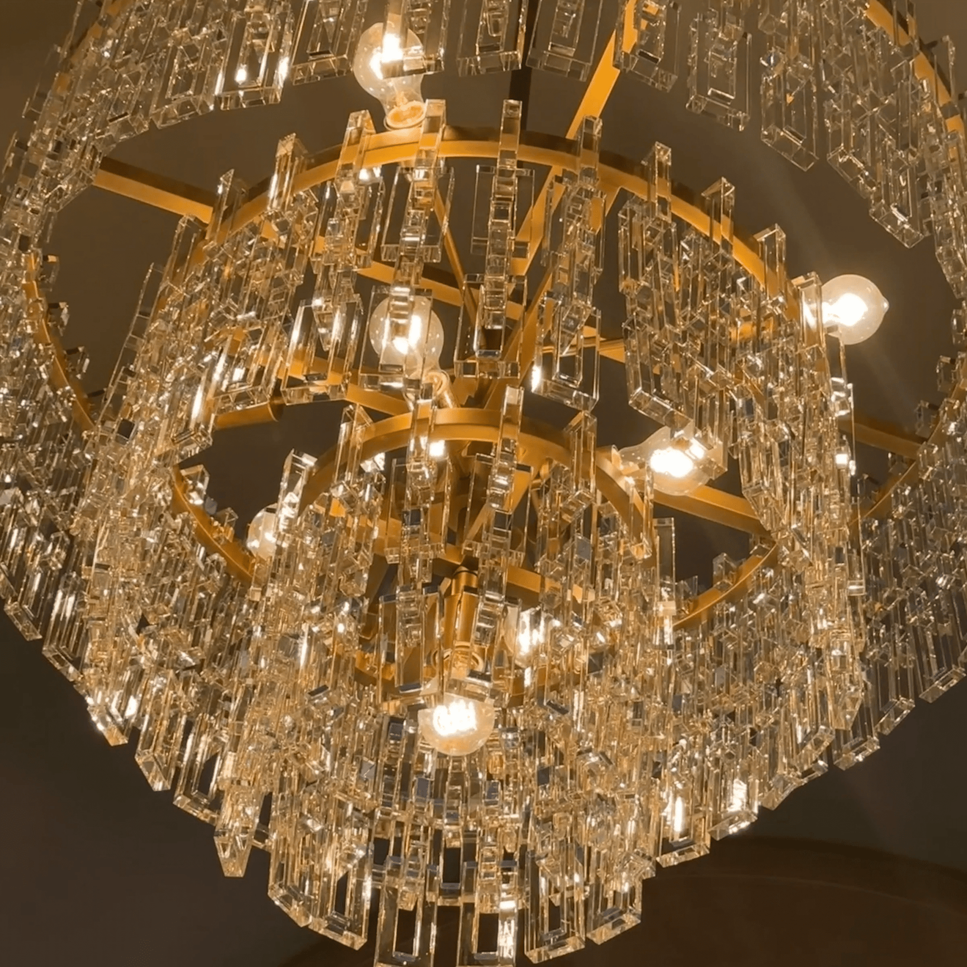 Marigan Round Chandelier-Nobipets
