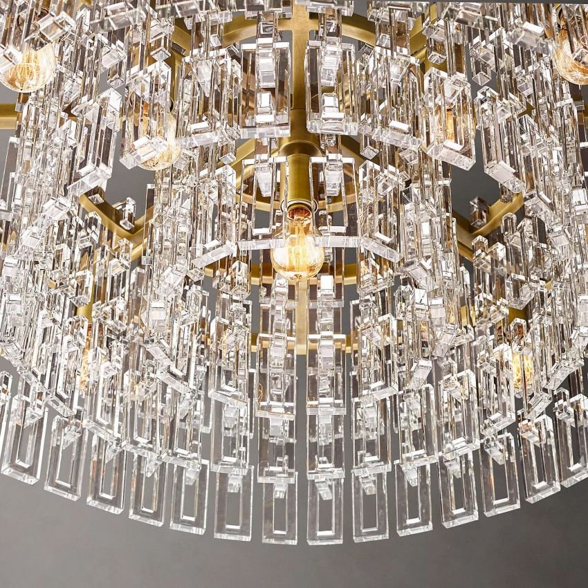 Marigan Round Chandelier-Nobipets