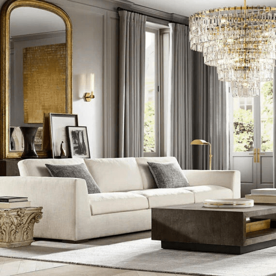 Marigan Tier K9 Crystal Round Chandelier-Nobipets