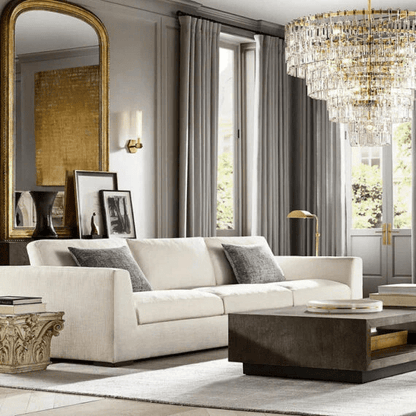Marigan Tier K9 Crystal Round Chandelier-Nobipets