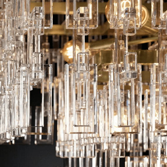 Marigan Tier K9 Crystal Round Chandelier-Nobipets