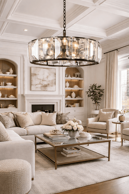 Marlow Crystal Round Chandelier