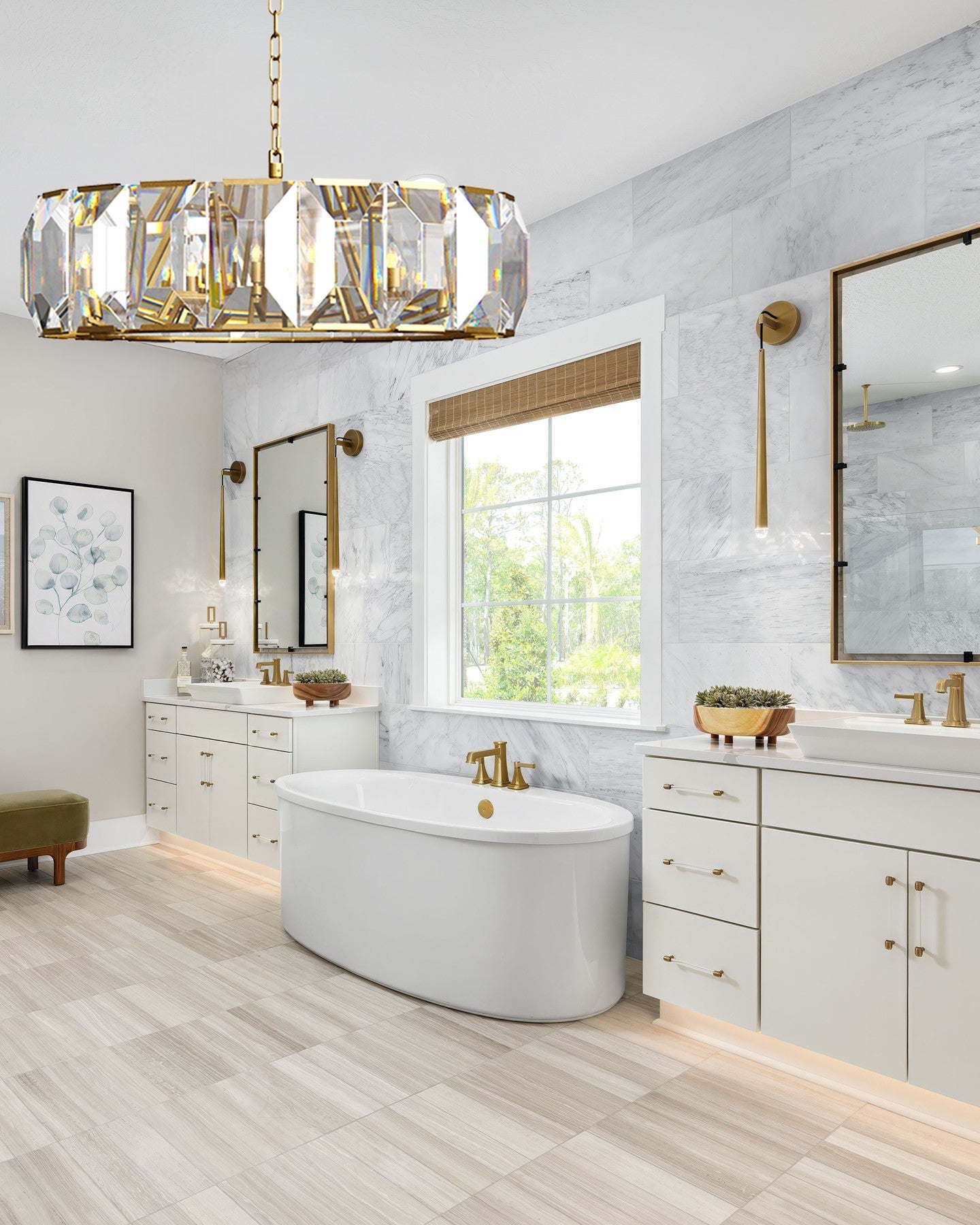 Marlow Crystal Round Chandelier