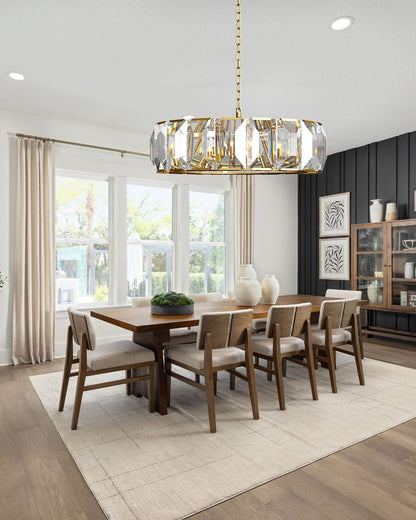 Marlow Crystal Round Chandelier