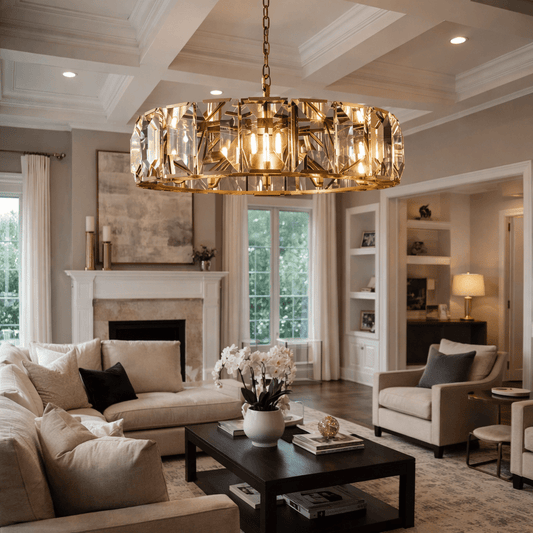 Marlow Crystal Round Chandelier