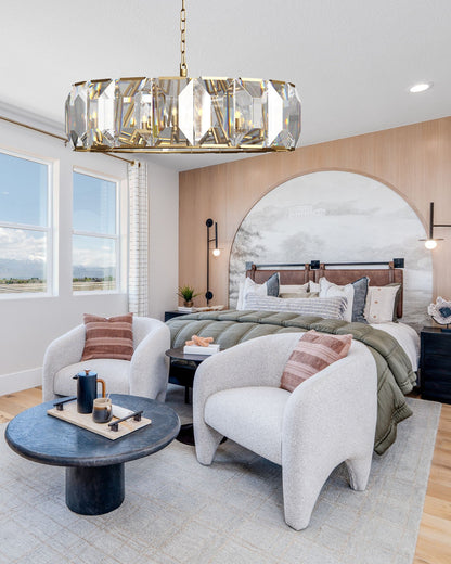 Marlow Crystal Round Chandelier