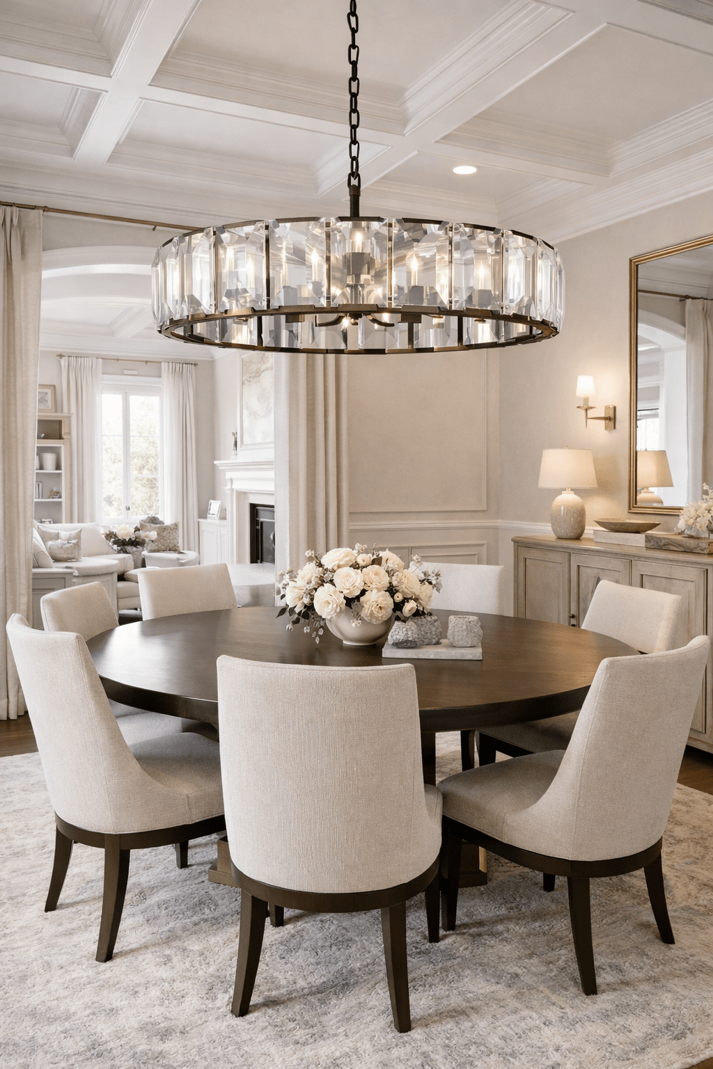 Marlow Crystal Round Chandelier