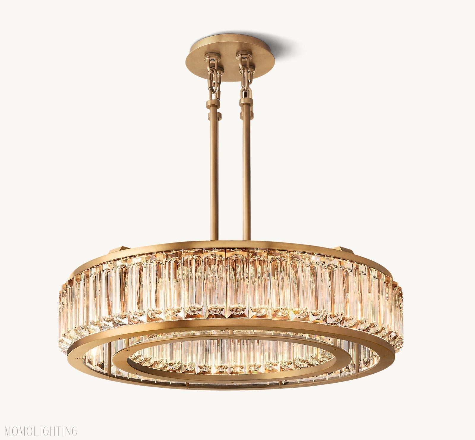 MAURIER ROUND CHANDELIER 36"-Nobipets