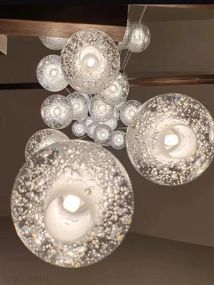 Merida Ball Crystal Chandelier-Nobipets