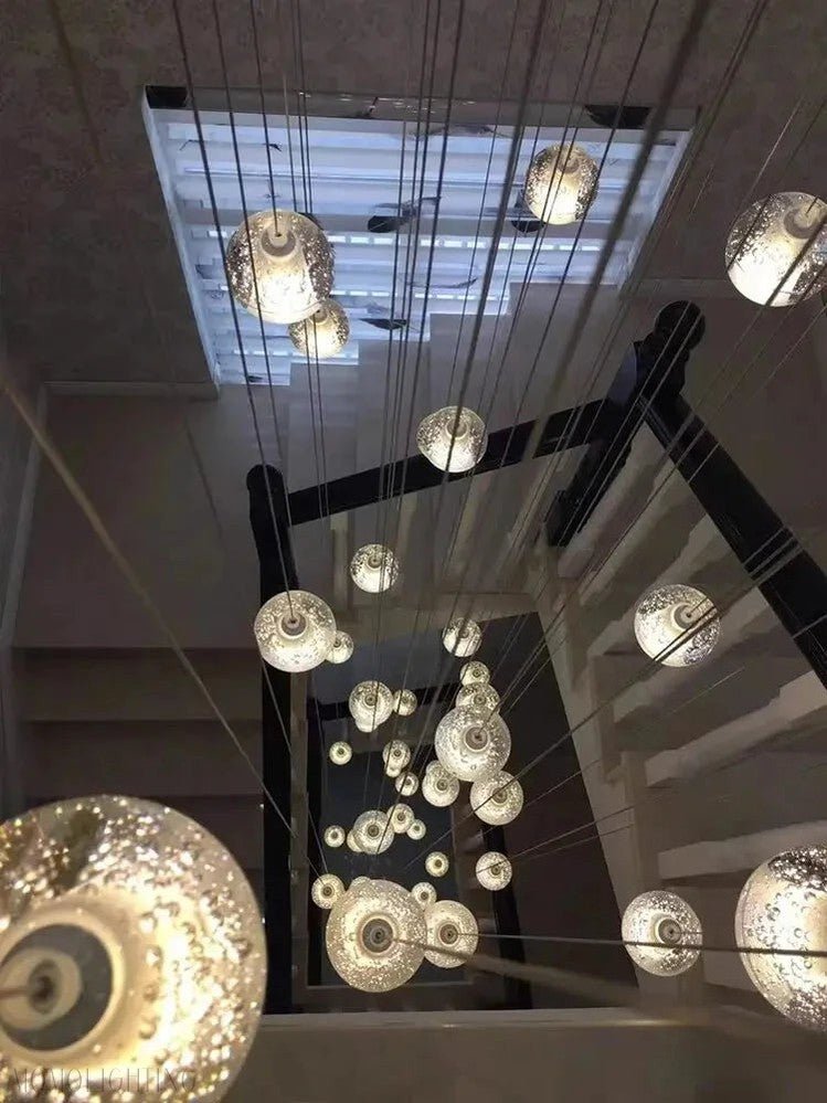Merida Ball Crystal Chandelier-Nobipets