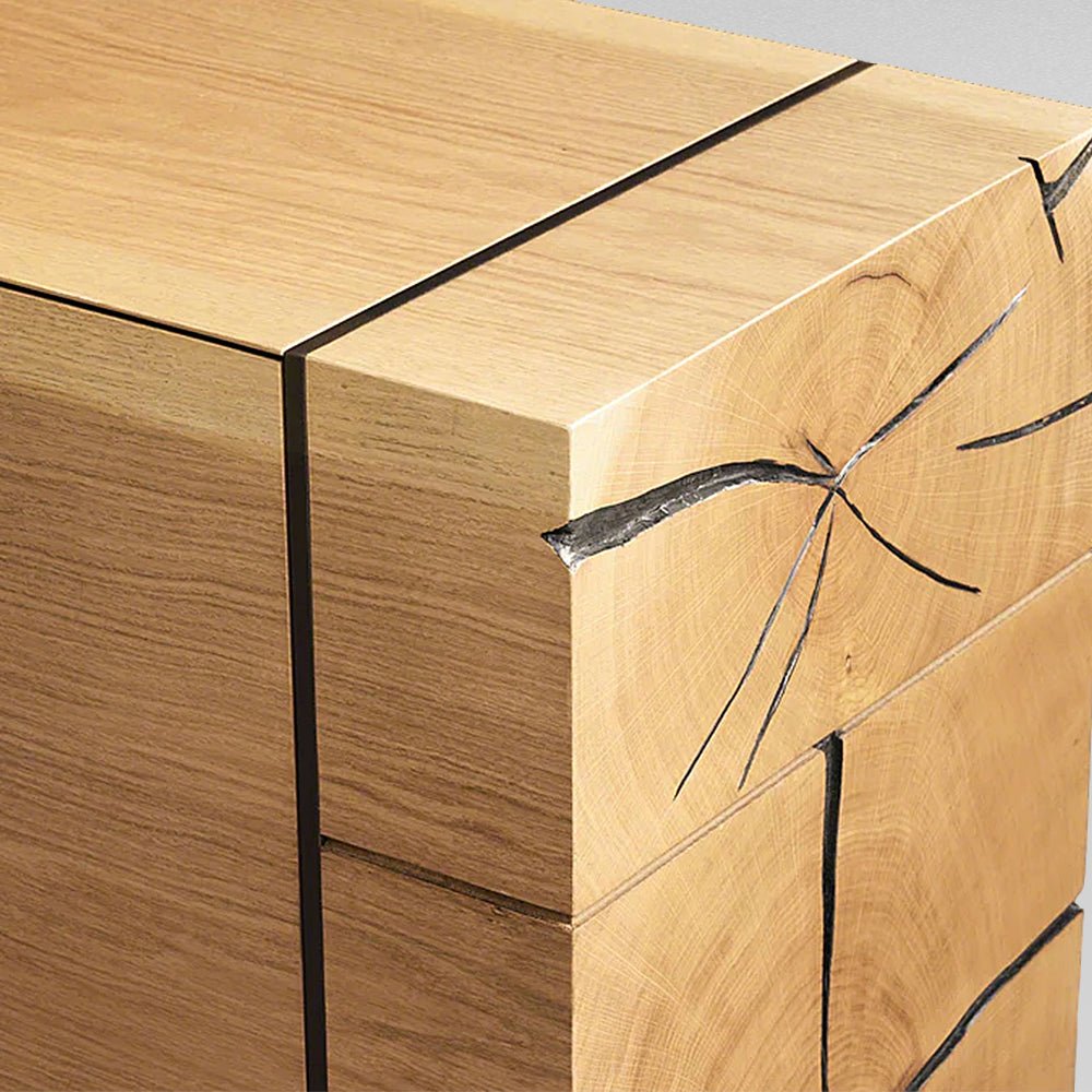 Mihaela Oak Sideboard