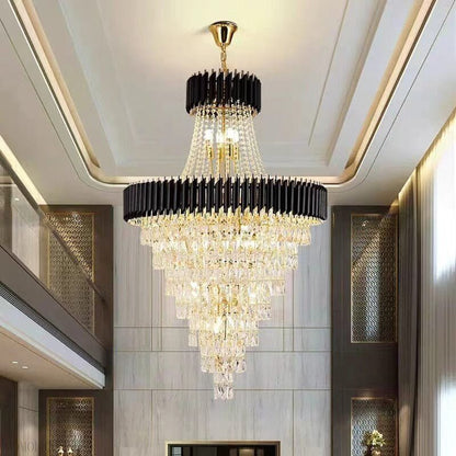 Mocard Foyer & Staircase Crystal Chandelier-Nobipets