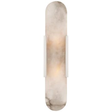 Modern Marble Alabaster Wall Sconce 20" 28"