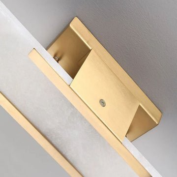 Modern Marble Alabaster Wall Sconce 20" 28"