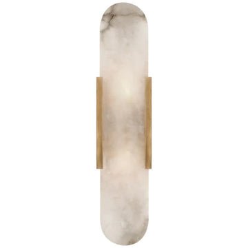 Modern Marble Alabaster Wall Sconce 20" 28"