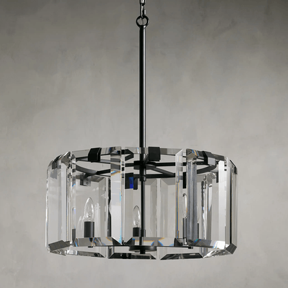 Modern Amaya Round Chandelier-Nobipets