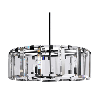 Modern Amaya Round Chandelier-Nobipets