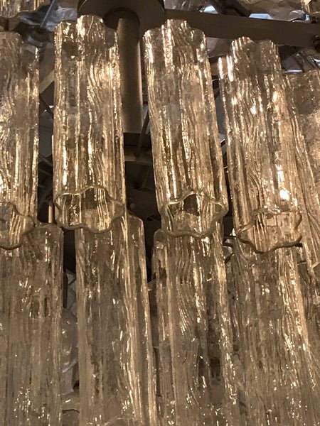 Modern Art Design 3/4/5/7-Tier Hand-blown Glass Tiered Chandelier-Nobipets